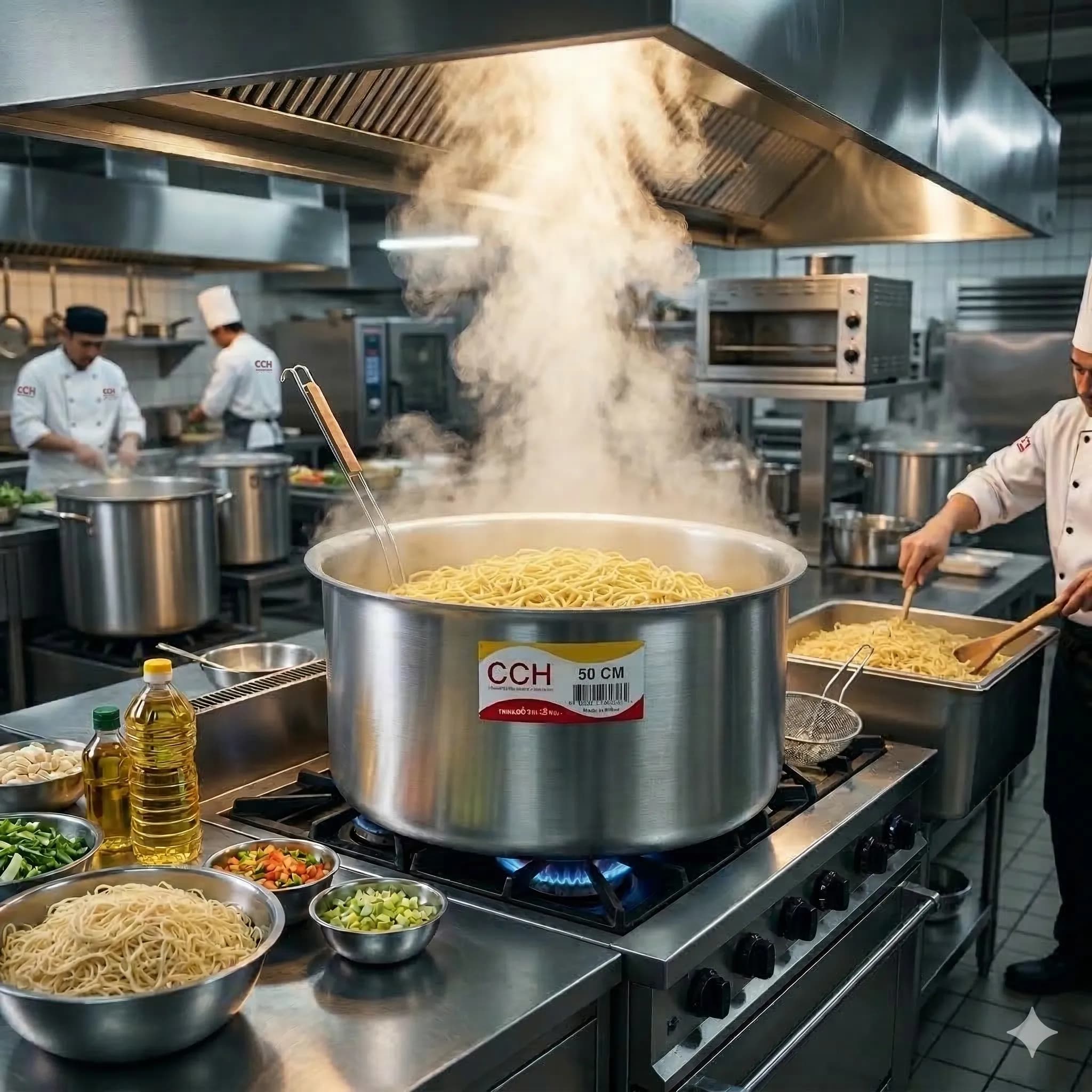 Service Efficiency via Capacity — CCH Indian Pot | Professional Commercial Cooking Pot by Yitec